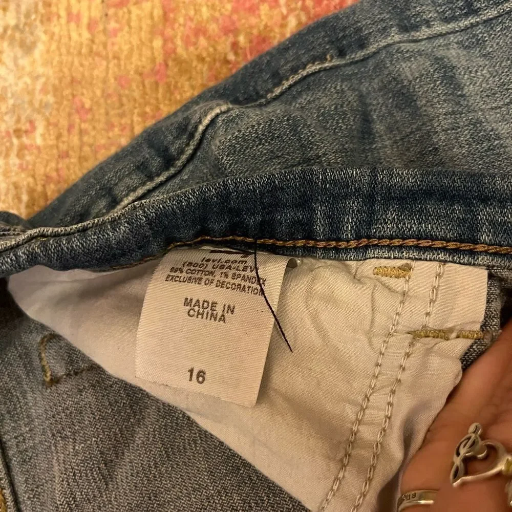 Vintage Levi’s denim shorts